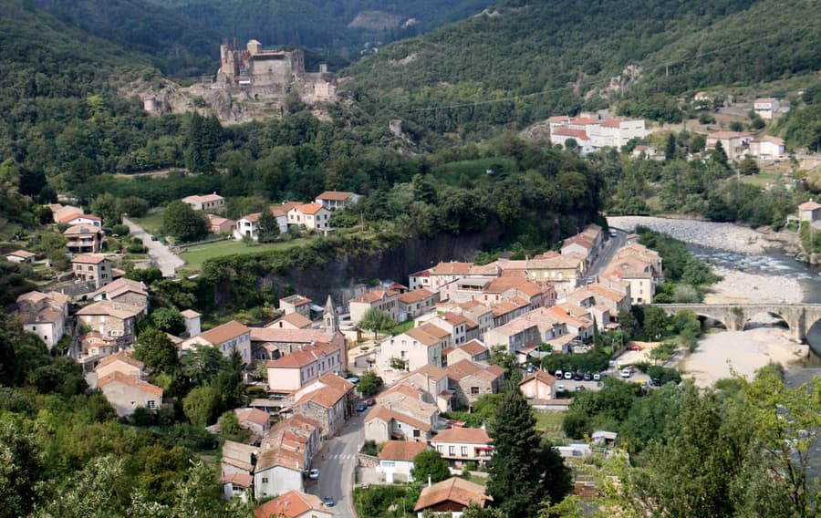 Le village de Pont de Labeaume